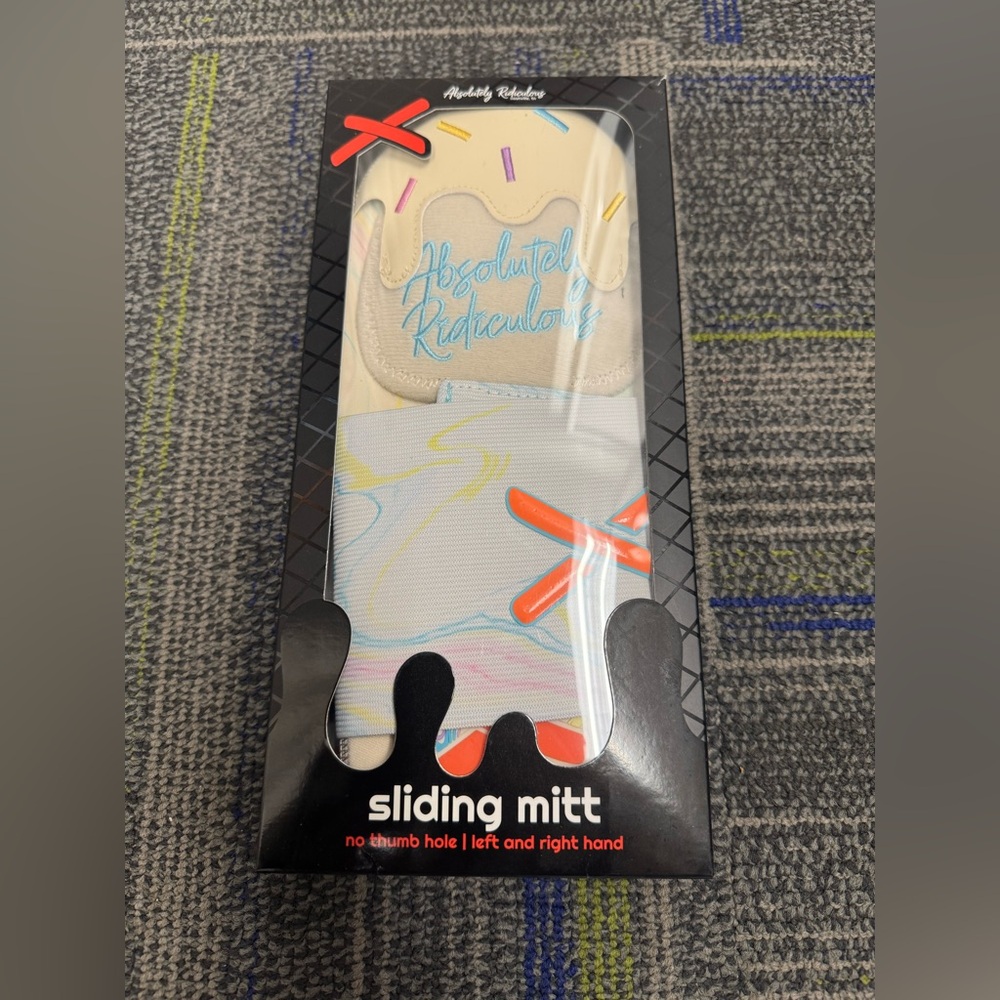Absolutely Ridiculous Youth Birthday Cake Hybrid Sliding Mitt